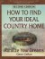 How to find your ideal country home-Nonfiction-nv-s