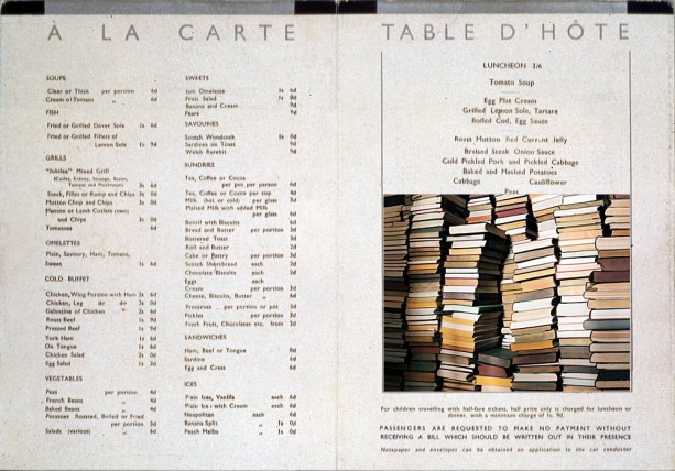 alacarte room book menu